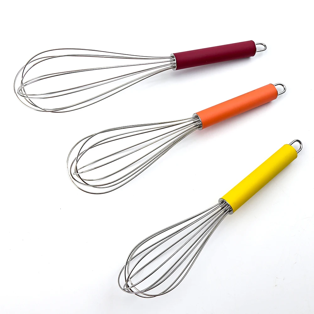 
3 Pack Stainless Steel Whisk 8