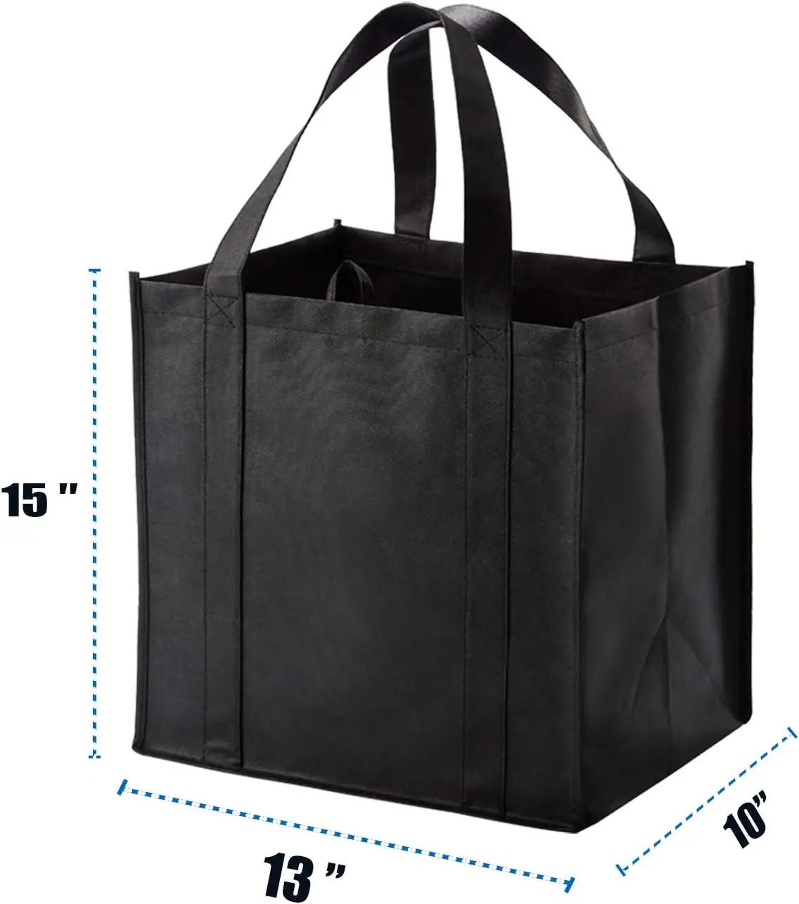 Wholesale factory cheap Shopping Bags Reusable ecological non-woven Bags Custom Logo Fabric Non woven tote Bag