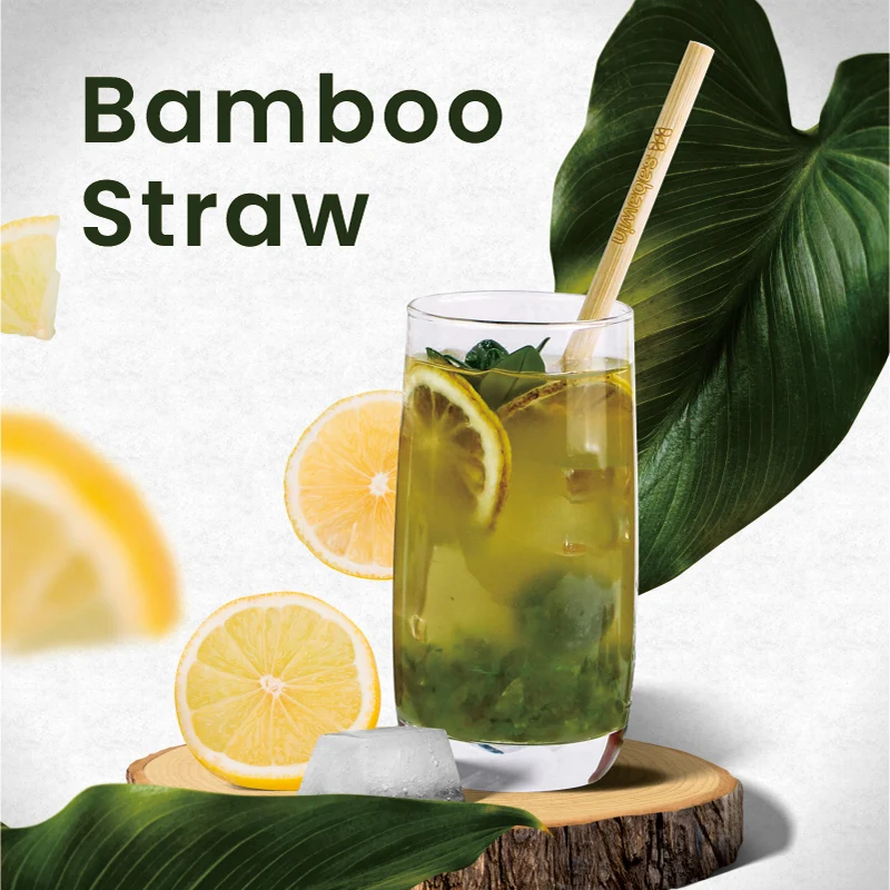 Hot Sale Disposable Bamboo Straws Bamboo Straw With Cheap Price