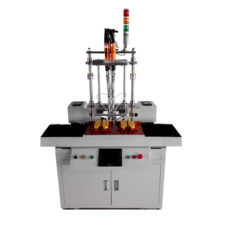 Automatic Dowel Assembly Machine With Screw And Communications Equipment Robotic Screw Fastening Machine