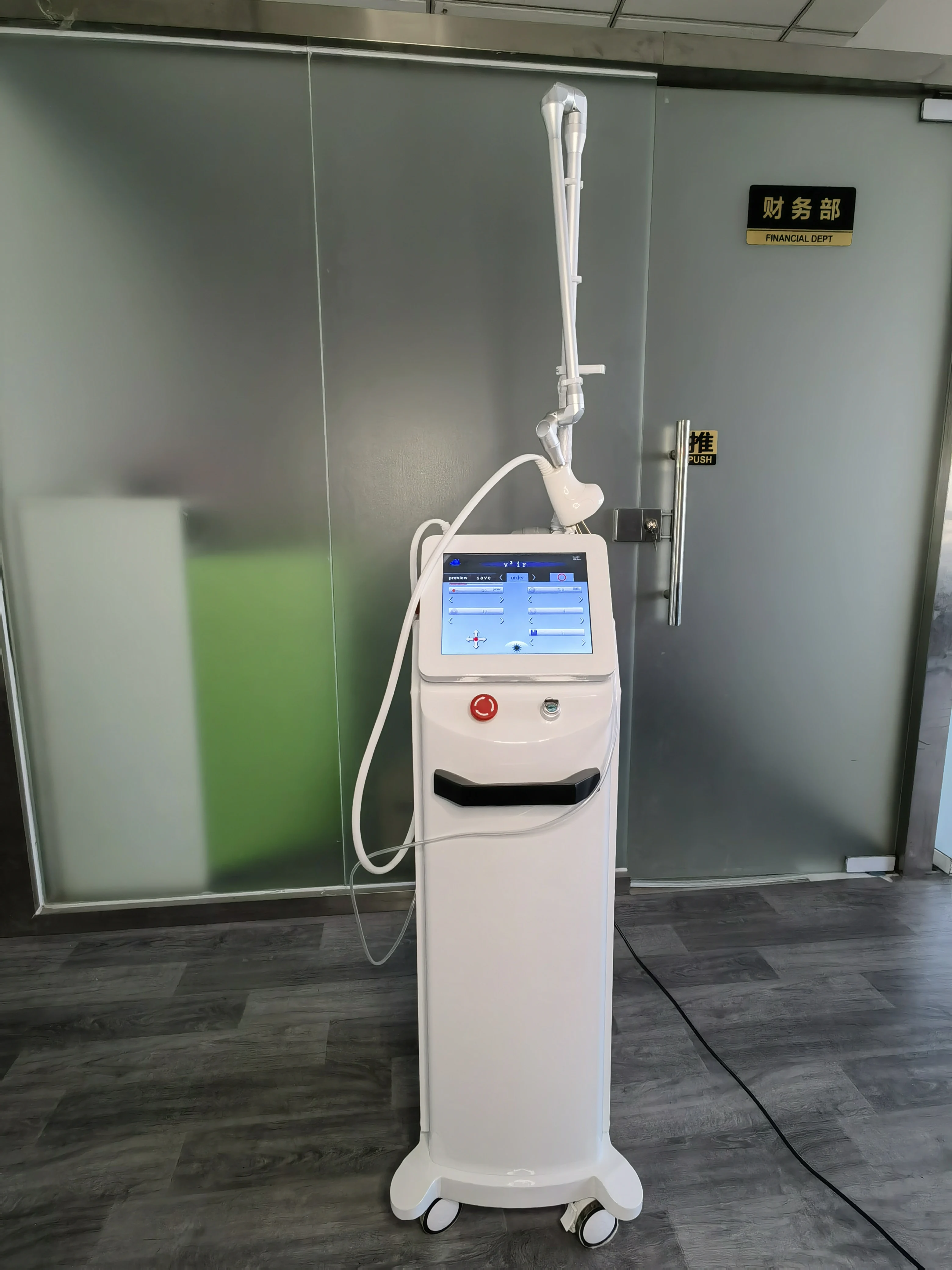 CO2 Fractional LASER Co2 Laser Skin Resurfacing Stretch Marks Scar Removal Machine