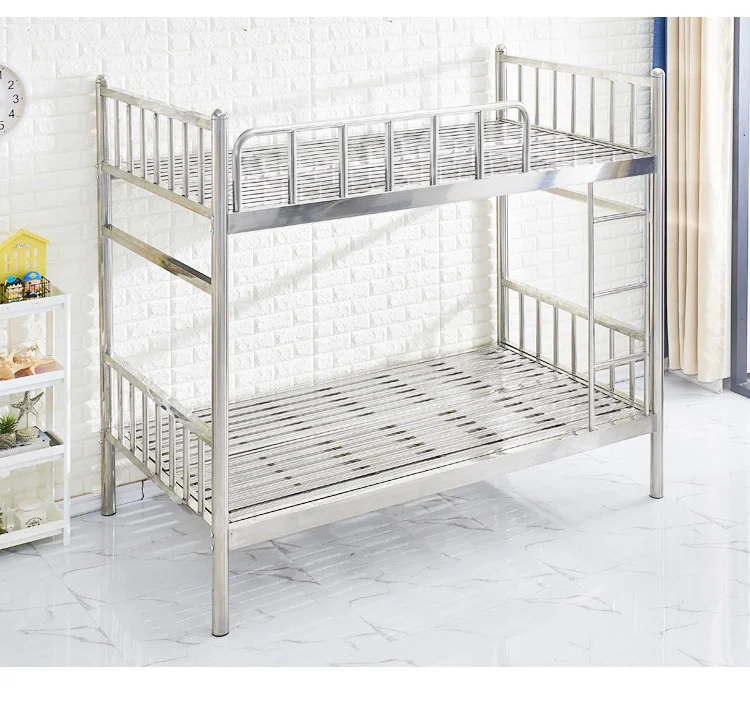Manufacture Steel Bunk Bed Furniture Bed Designs Double Decker Bedframe Twin Bed Frame for Kids
