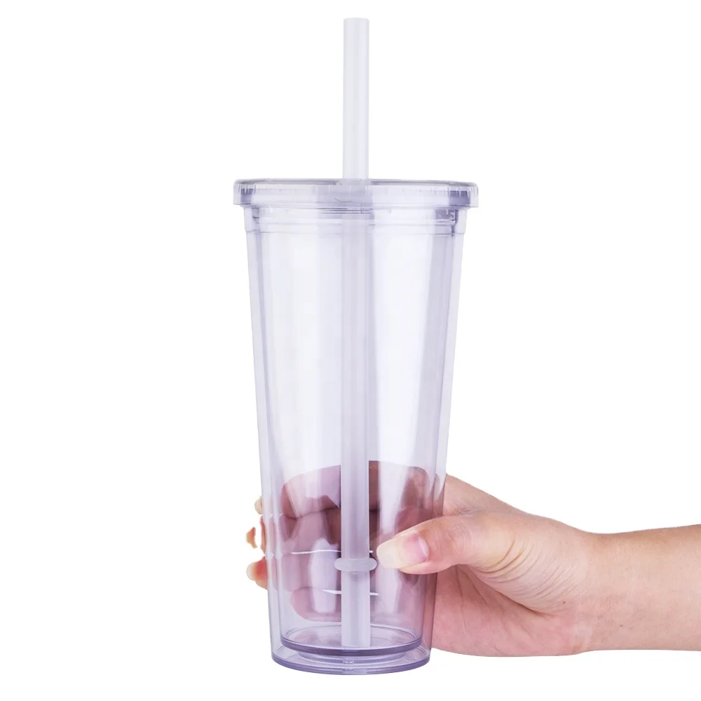 
Mlife manufactured BPA Free Custom High grade latest arrival cute reusable bubble tea plastic cup 