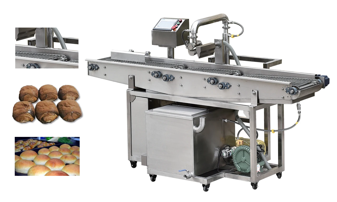 Chuanben high speed automatic doughnut pour honey machine