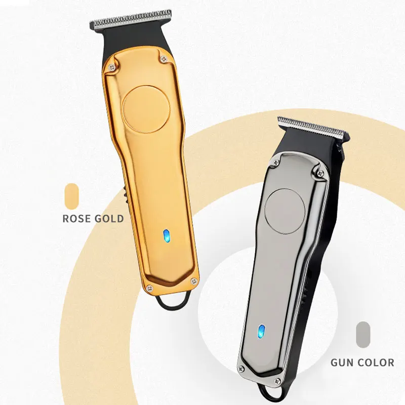 
Amazon High Quality Products Professional Barber Rechargeable Electric Hair Trimmer Wireless Clipper 