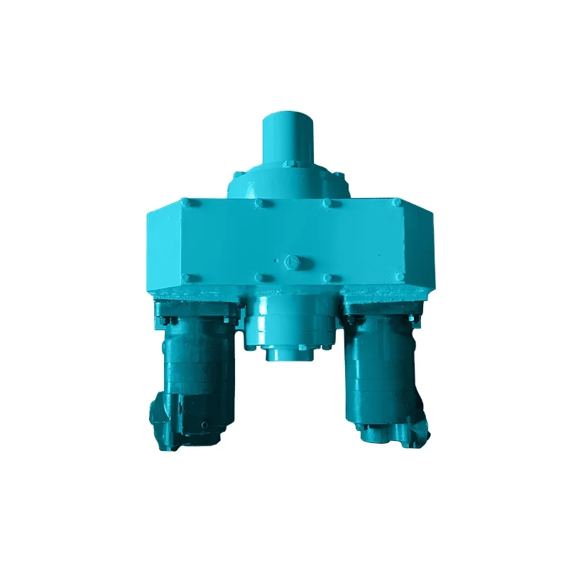 High-DTH Power Head for Water Well Drill Rig Hydraulic Excavator Rotary Hammer Compressor Connection Rock Drilling Equipment