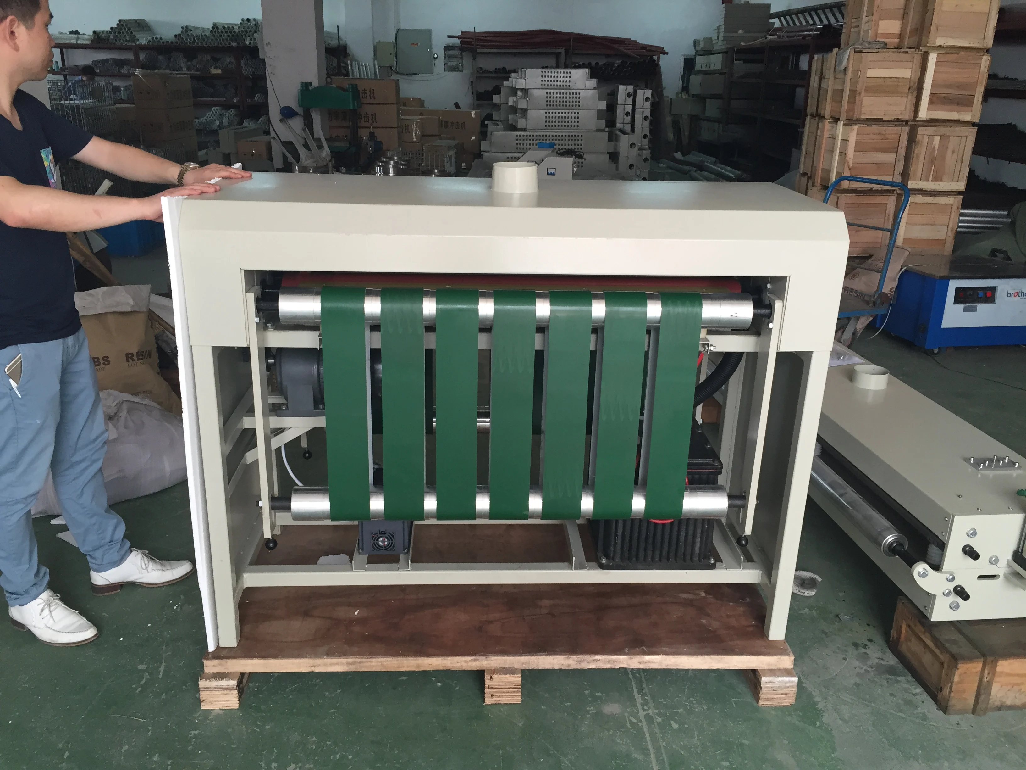 Sheet Material Corona Treatment For the Metal Film