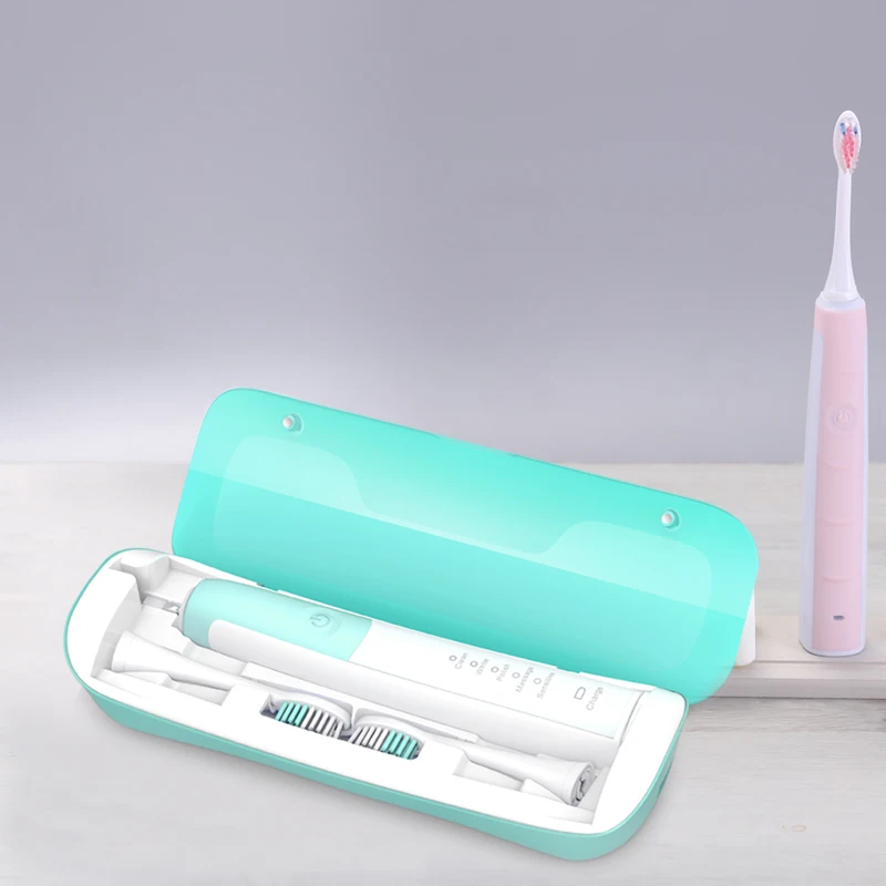 Custom Suitcase Eco-Friendly Usb Travel Toothbrush Case Portable Toothbrush Sterilizer Box