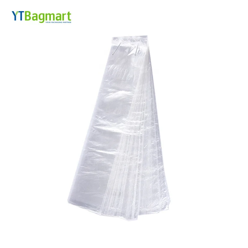 Custom Logo Printed Bakery Packaging Micro Perforated Wicket Bag Plastic Wicket Bread Bag