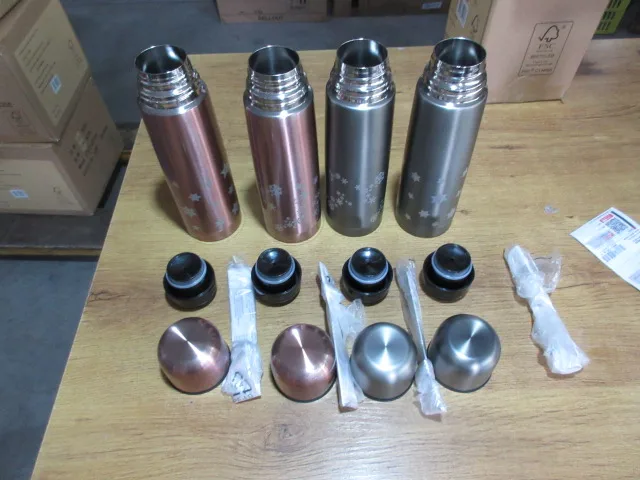 Flask Water Bottle Stainless Steel Silk Screen Inspection Service Quality Inspection Company Third Party Company In ZheJiang