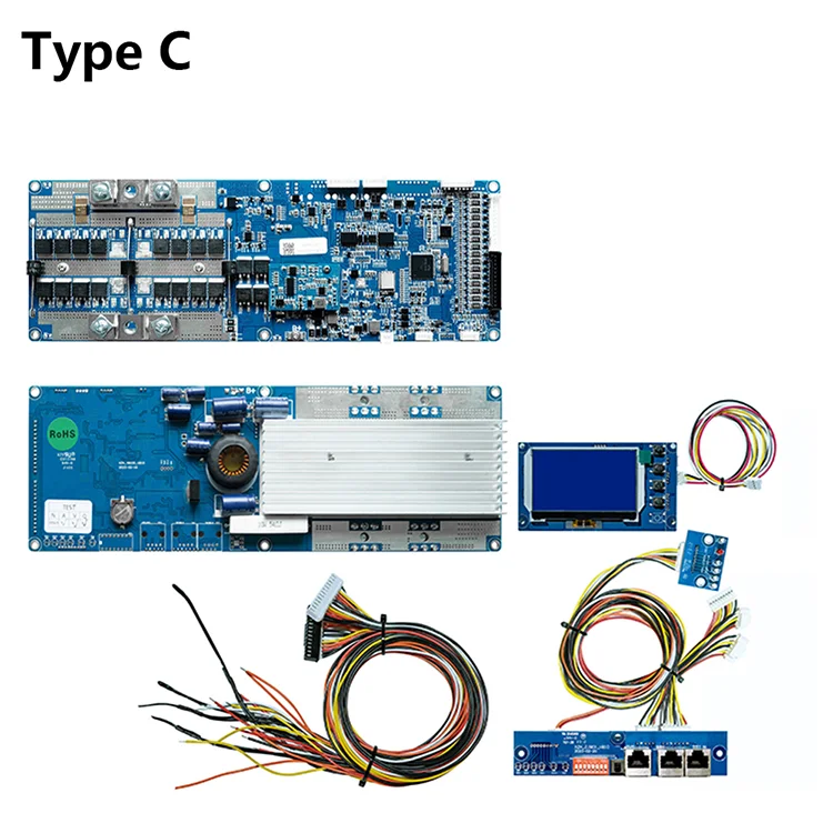 Seplos Smart BMS 3 0 Версия 100A 150A 200A 24V CAN RS485 плата защиты батареи 48V 8s 14s 16s NCM lifepo4