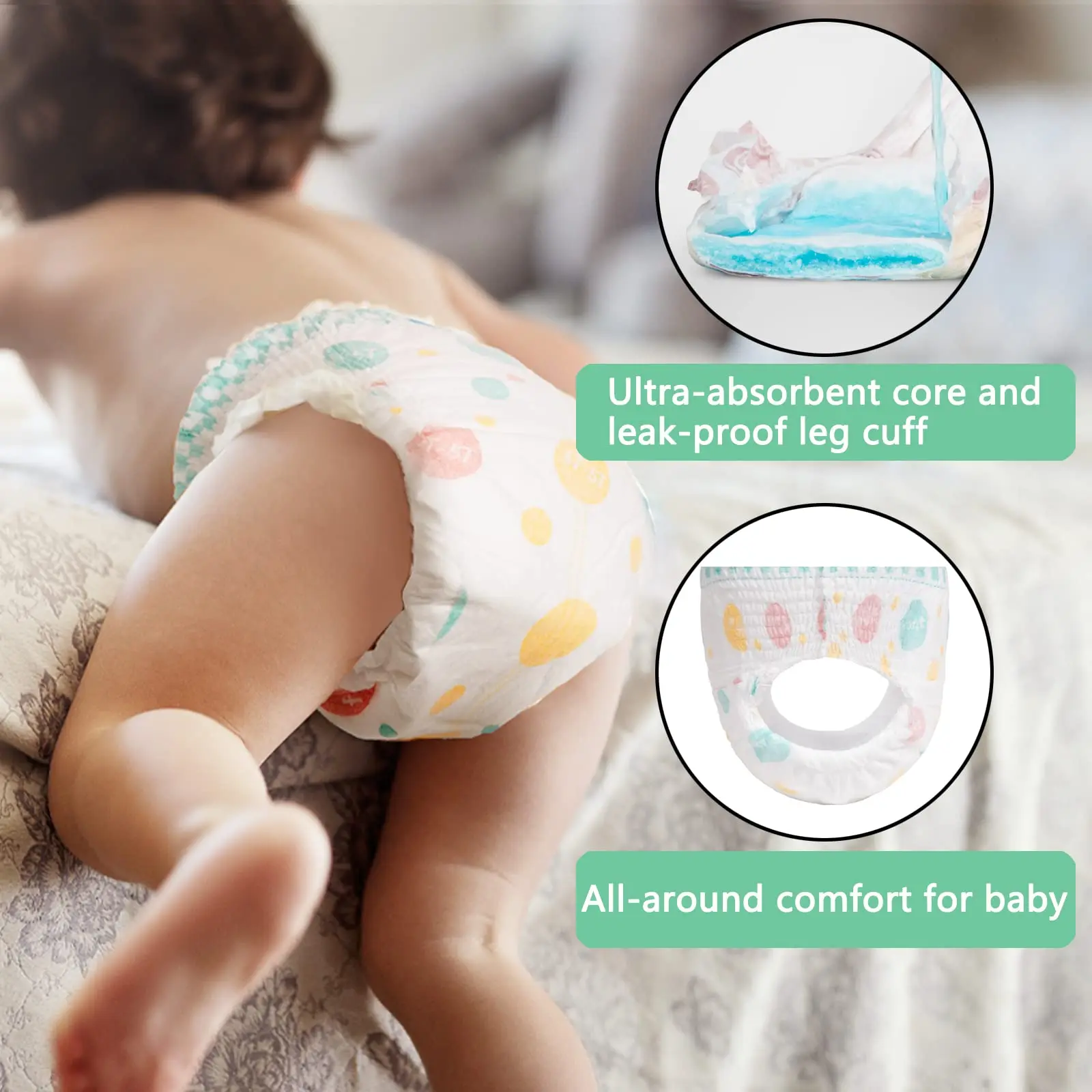 GIOTTO Baby-Dry Diapers Worldwide Suppliers wholesale pull up pants baby diapers Large Size 4T 5T 88 count