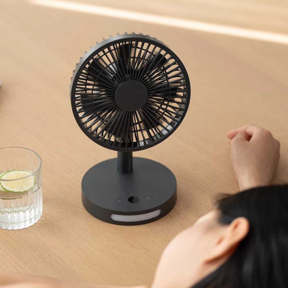New Usb Charging Portable Table Fan Desktop Light Small Electric Small Handheld Portable Usb Mini Cooling Fans