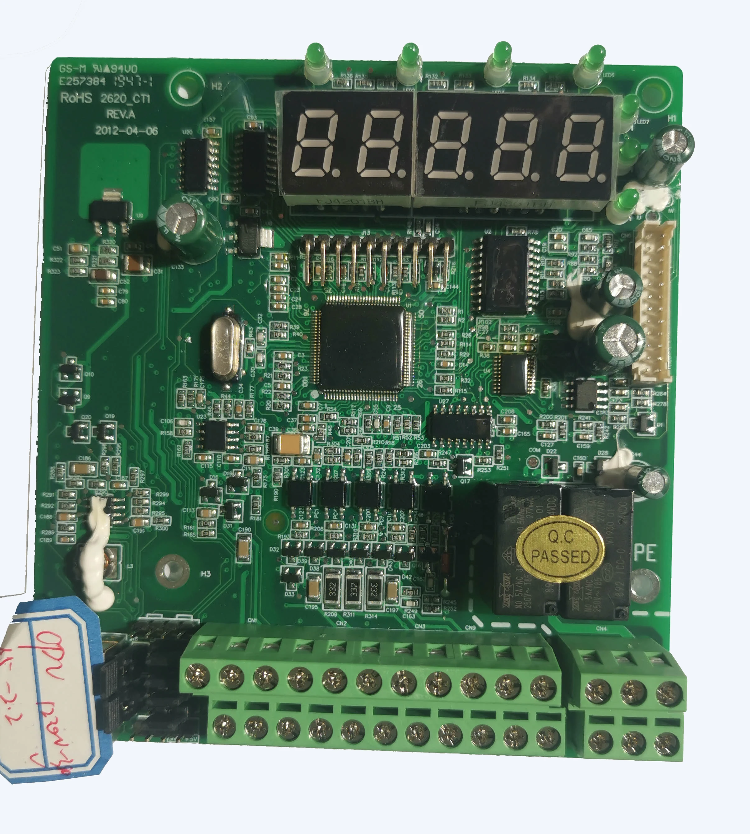 Плата процессора CHF100A 1,5 кВт/2,2 кВт/материнская плата, запасные части водяного насоса солнечной батареи