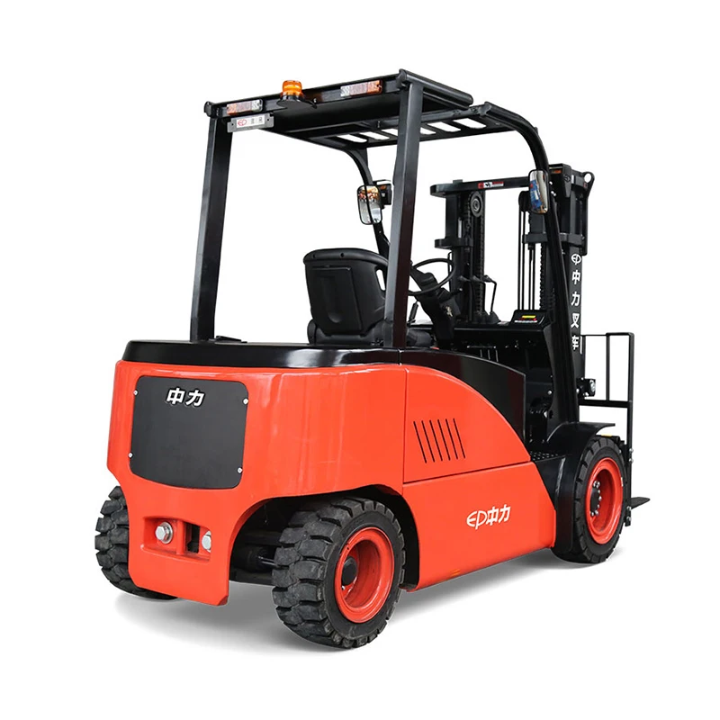 EP 4.5 ton 5 ton CE certificate smart counterbalance electric forklift with 3 stage mast