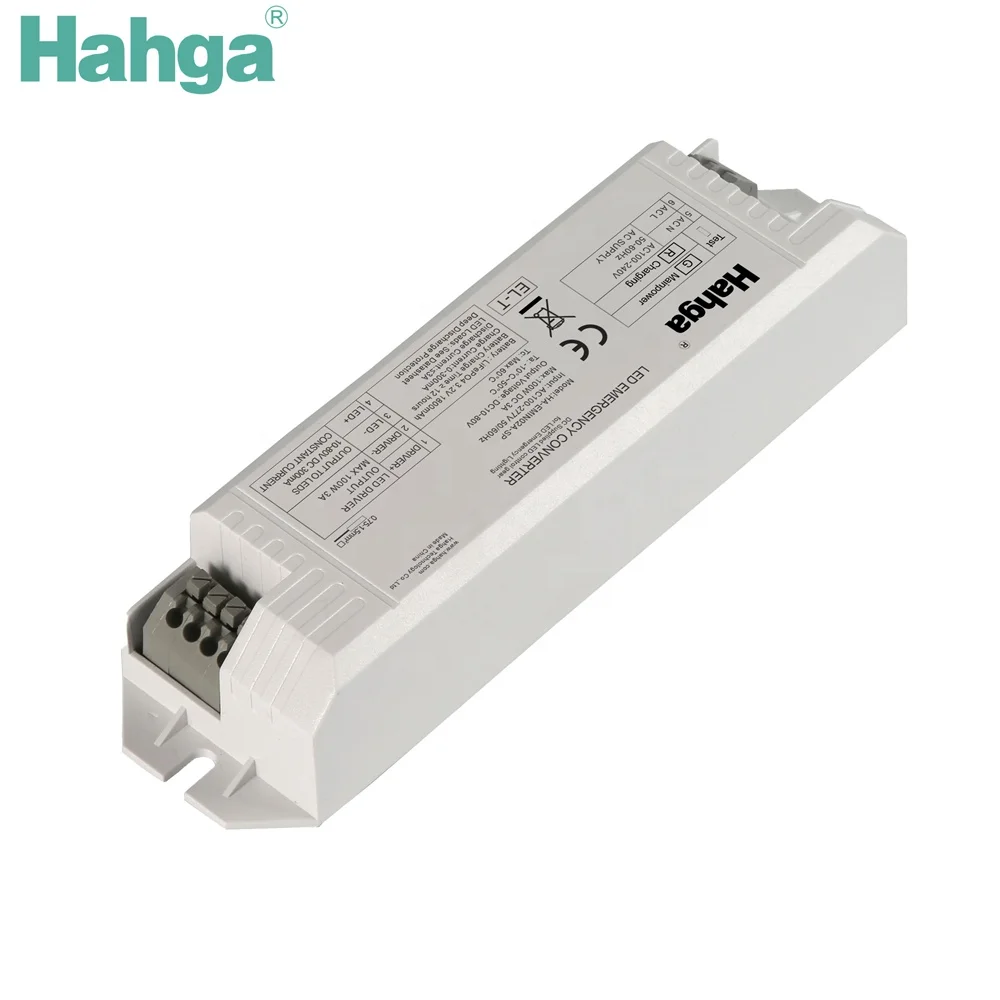 TUV CE certificate led emergency power kit 25w emergency driver with NI-CD Batteries