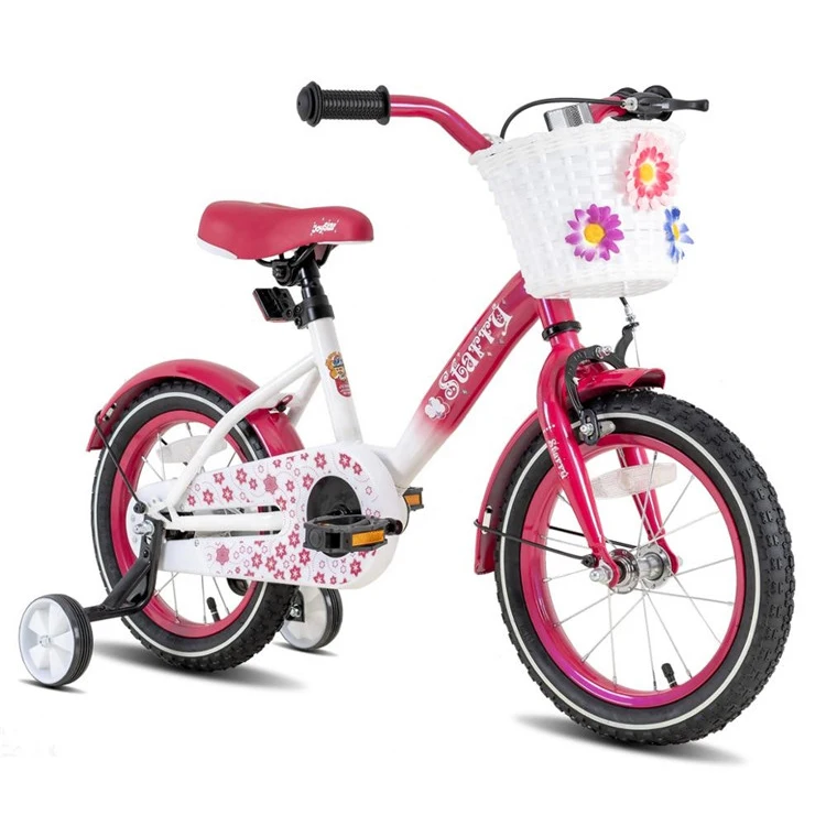 Модный фиолетовый, розовый, синий велосипед JOYKIE для мальчиков и девочек, детский велосипед, велосипед с корзиной