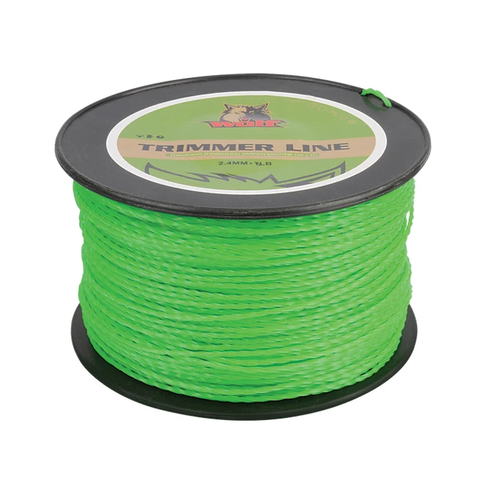 Garden Tool Sets Grass trimmer line Round shape Green 5 LB grass cutter nylon trimmer line for electrical lawn mower