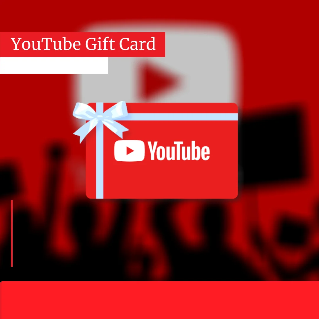 YouTube Gift Cards can charge for YouTube Premium &  Music 12 months YouTube Premium 1 Year subscription
