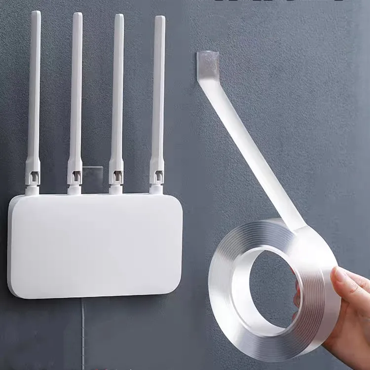 Clear Multipurpose Reusable Mounting 9.85ft Ivy Grip 5M Double-sided Adhesive Nano Double Sided Tape Heavy Duty