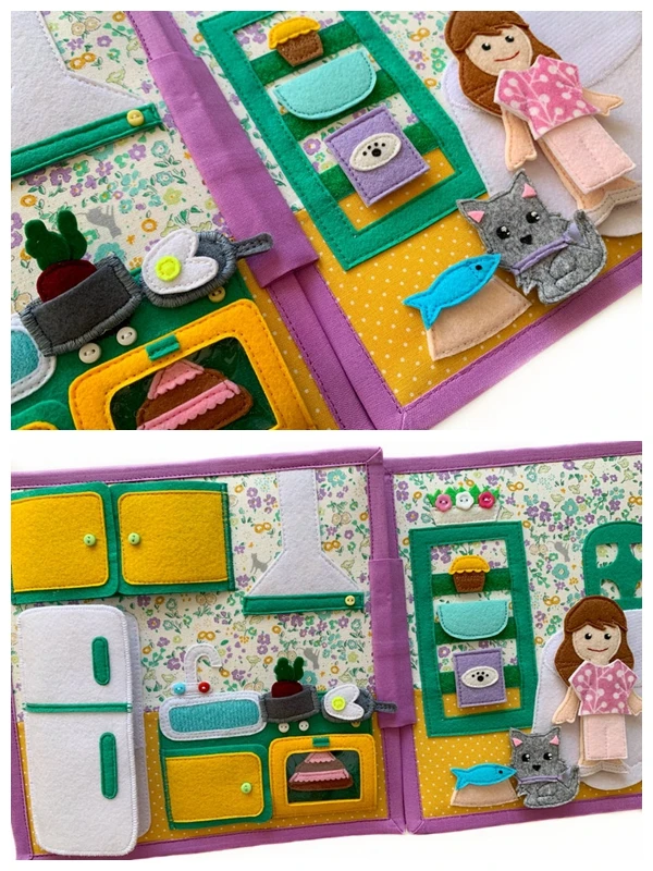 Professional manufacturing in bulk cheap quiet cloth books for children math addition and subtraction publishers