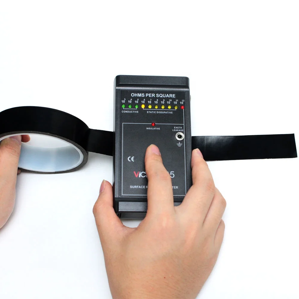 2- Heat Resistant Anti-Static Low-Static ESD PTFE Coated Fiberglass Glass Cloth with Silicone Glue Self Adhesive Tape