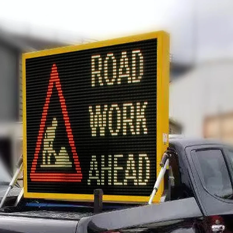 VMS автомобильный динамический знак сообщения матричный экран светодиодный Mensajes дисплей платы наружный Полный дорожный электронный