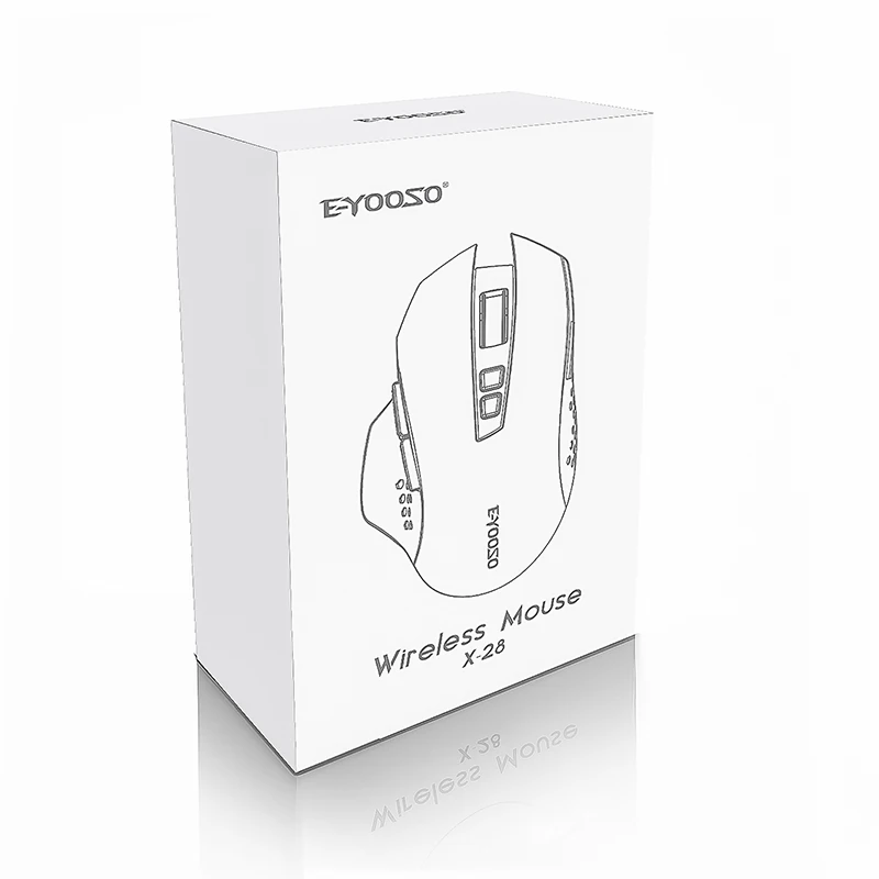 Wireless rechargeable computer mouse 2.4G optical usb receiver cordless mouse for pc laptop desktop