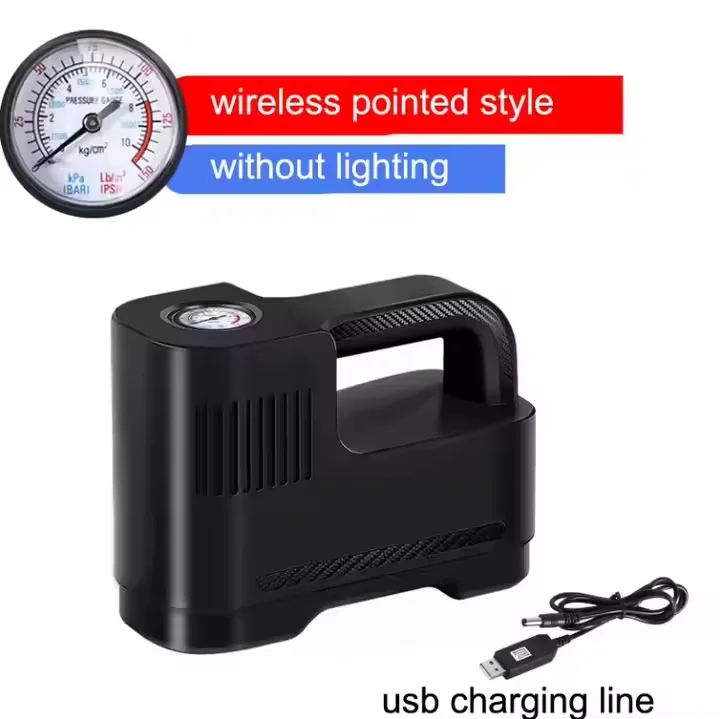 Wholesale Car Auto Vehicle Parts & Accessories Pump Tire Inflator Chargeur Sans Fil electric inflatable air pump
