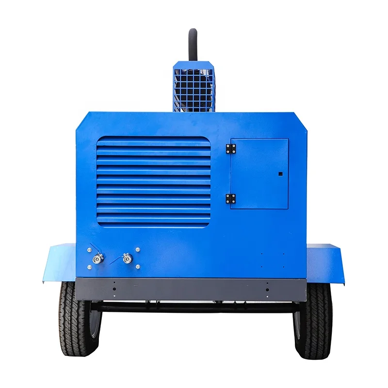 Drilling Rig Diesel Air Compressor Manufacturers Portable 15m3/min towable diesel Screw compressor