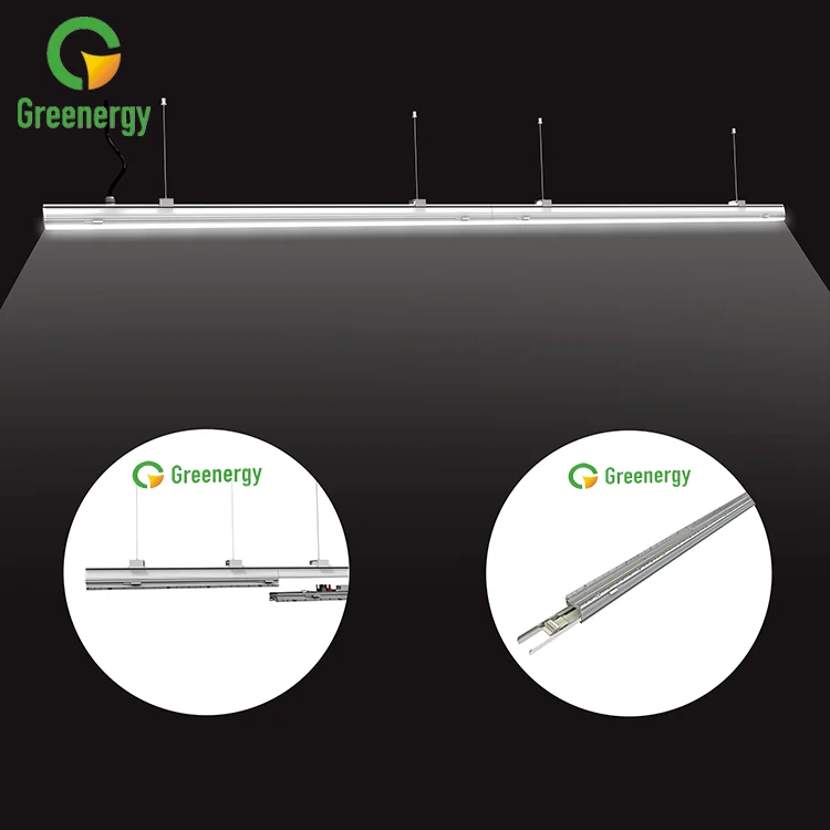 good price supermarket 130lm/w trunking light led track