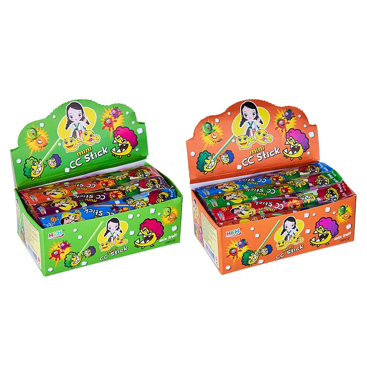 4g cute mini cc sweet sour juicy fruit halal gummy confactionary candy