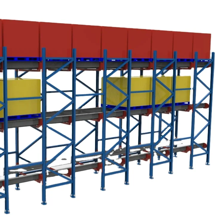  Высокопрочная система контроля складских помещений Ebil-Steel Q235 AS/RS Радиоуправляемый поддон для логистических
