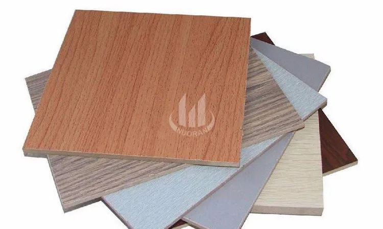 Light Weight  Durable Decorative Fireproof Waterproof  Melamine  MDF Board