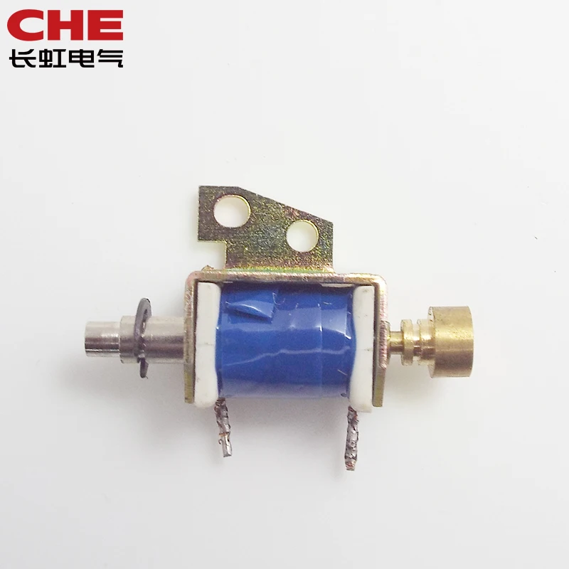 E1-0416  16*11*10mm 6v 12v 24v DC CHEO1 Series Linear ac solenoid push pull micro Frame Solenoid Electromagnets