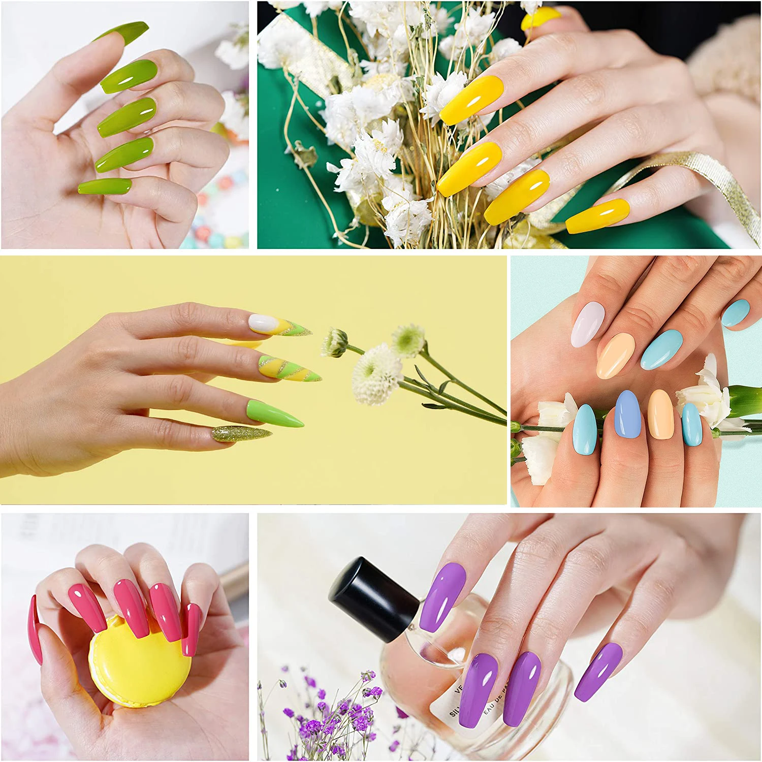 Factory Wholesale professional Customized label soak off 8ml thinner color uv nail gel and nail polish bottle uv gel