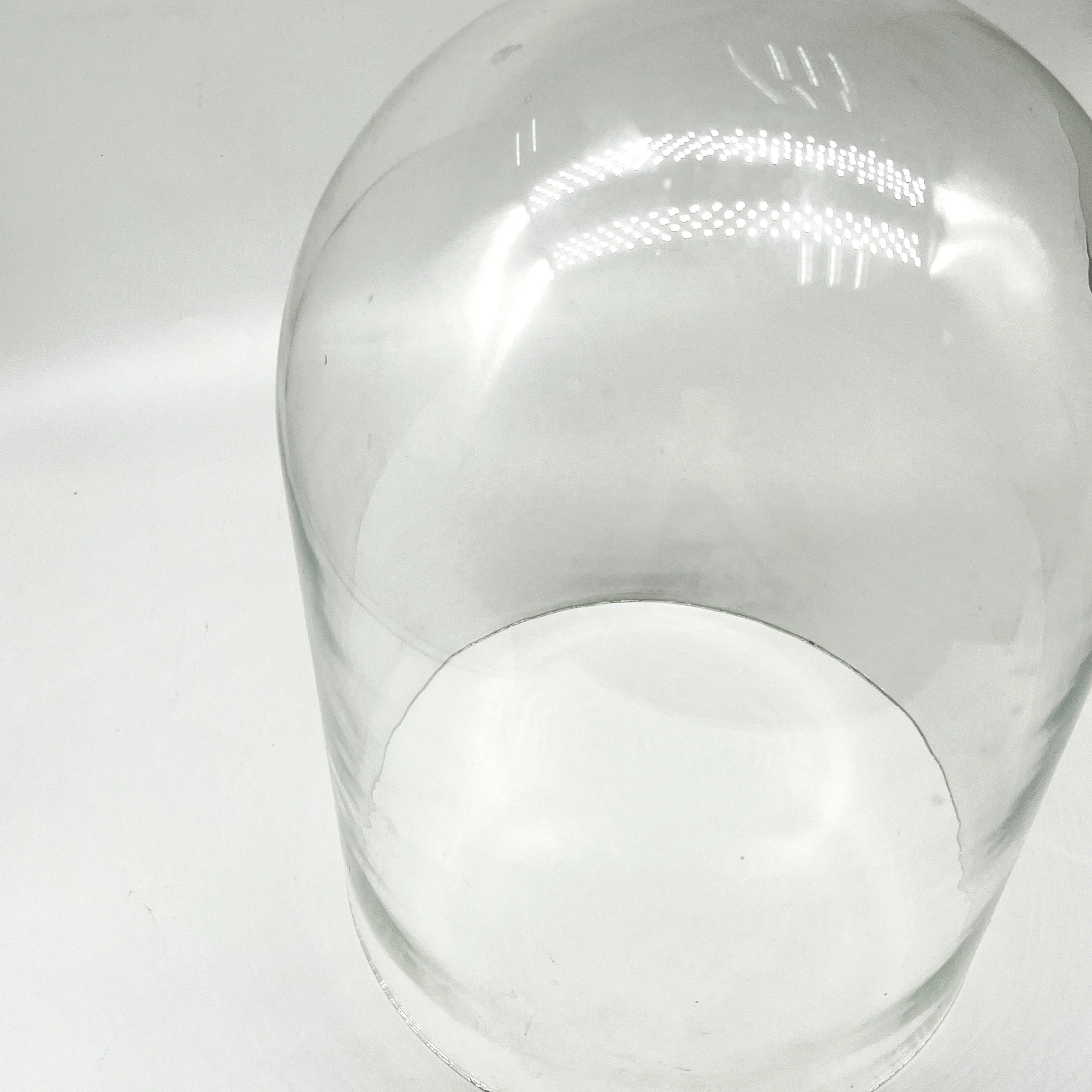 WTEM Hot Bending Curved Glass Clear Custom Toughened Fine Polished Edge For Dining Tables