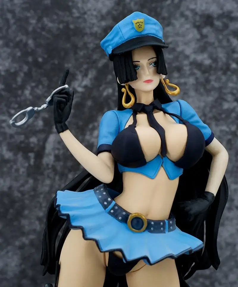 New products 32cm model Figurines Anime One pieces Hancock police Sexy gril Action Figures