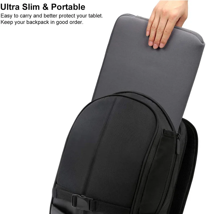 Custom Logo Multi Pocket Compatible Shockproof Mens Women 13 14 inch Notebook Neoprene Laptop Cover Sleeve Case