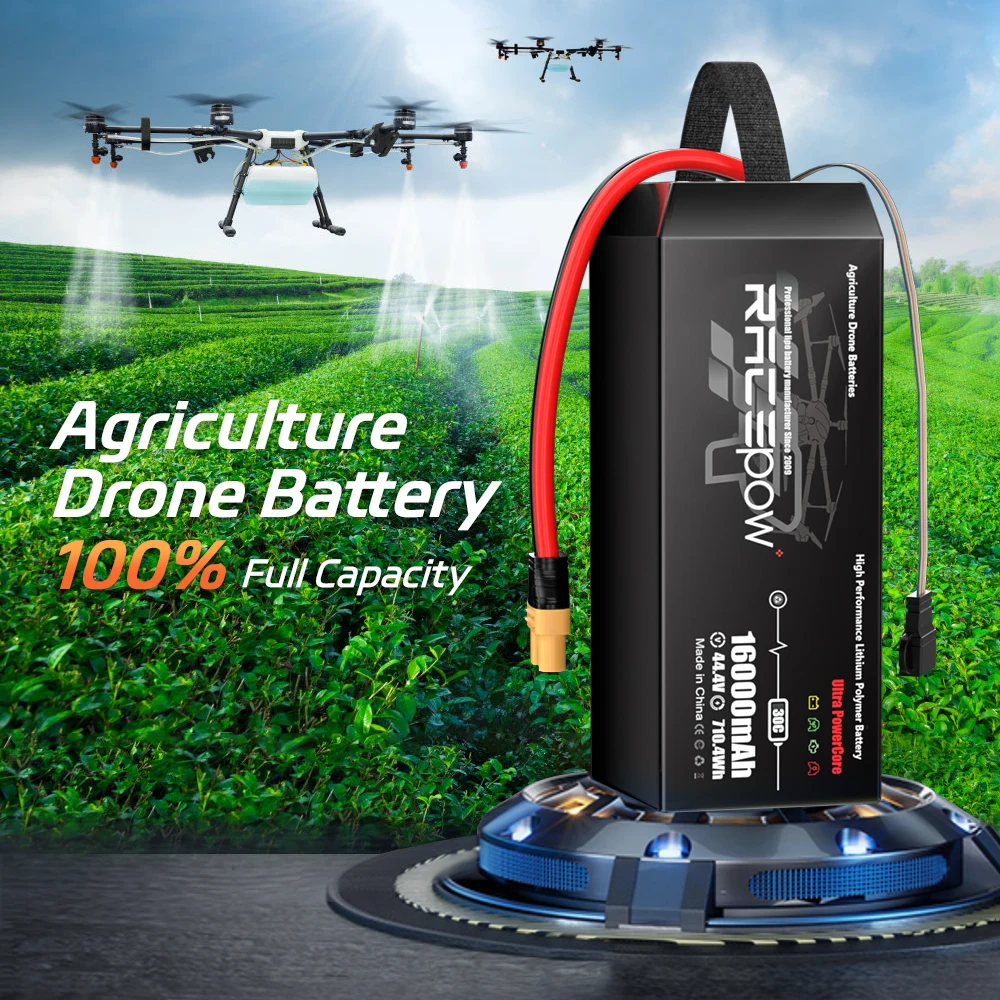 Agricultural drone battery 6S 12S 14S 16000mAh 22.2V 44.4V 25C 30C Lipo Battery  for Agri Spray  Robots Farming UAV