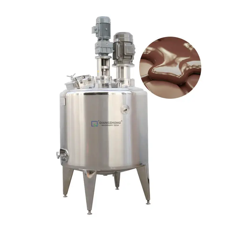 100L Cream Mayonnaise Vacuum Soap Chocolate Sauce Homogenizer for Manufacturing Plants Cosmetic Production Equipment Milk Flour