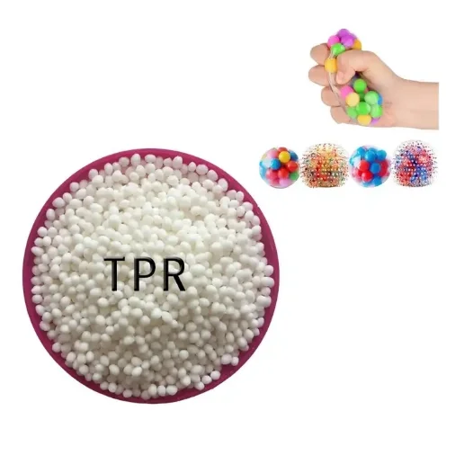 Переработка экологически чистых пластиковых гранул TPR для обуви подошва для игрушечного сырья