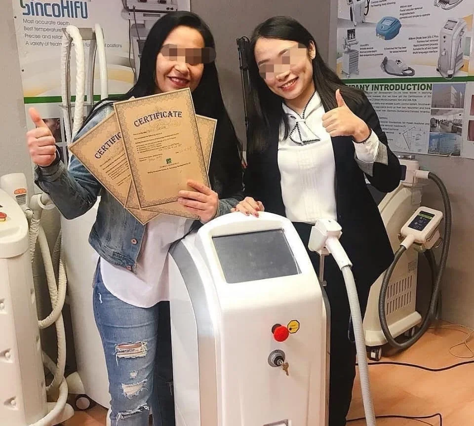 2022 Most powerful Ice Titanium 12 bar Diode Laser Hair Removal machine price free training on sale