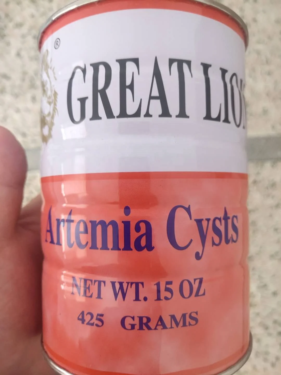 Decapsul egg  artemia brine shrimp eggs aquarium fish food