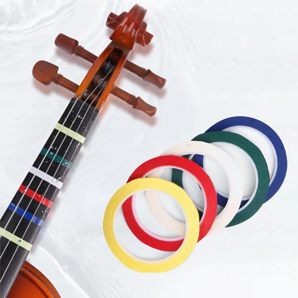 66m Violin Fingering Tape for Fretboard Note Positions Cello Bass String Finger Guide Decal