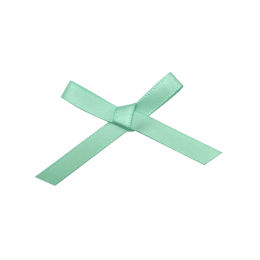 E-Magic High Quality Custom 1.5 Inch Self-Adhesive Double Faced Satin Ribbon Pre Made Ribbon Bows Gift Bows For Chocolate Box