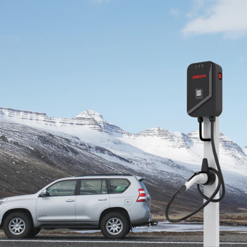 Умное беспроводное автомобильное зарядное устройство для электромобилей с Wi-Fi 7 кВт портативное переменного тока быстрое электромобиля 32 А