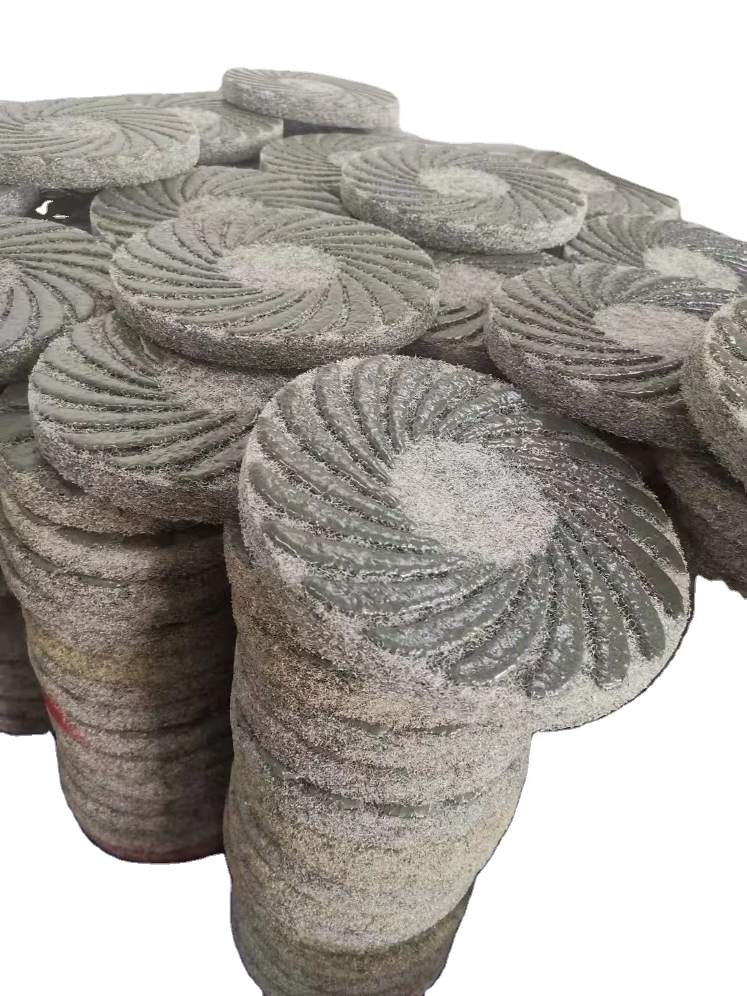 Hot sell Epoxy concrete floor Cementitious toppings grinding and polishing pad  Diamond coating sponge pad