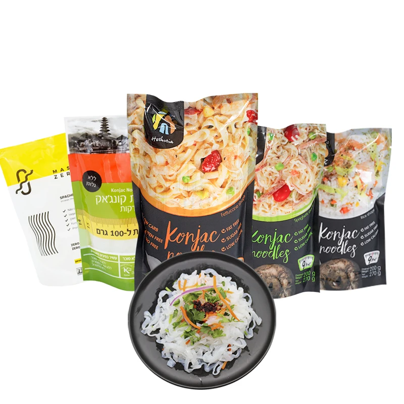 Beauty Slimming Noodles Shirataki Glucomanna Pasta Gluten Free Organic Keto Food Pure Konjac Root Instant Noodles Weight Loss