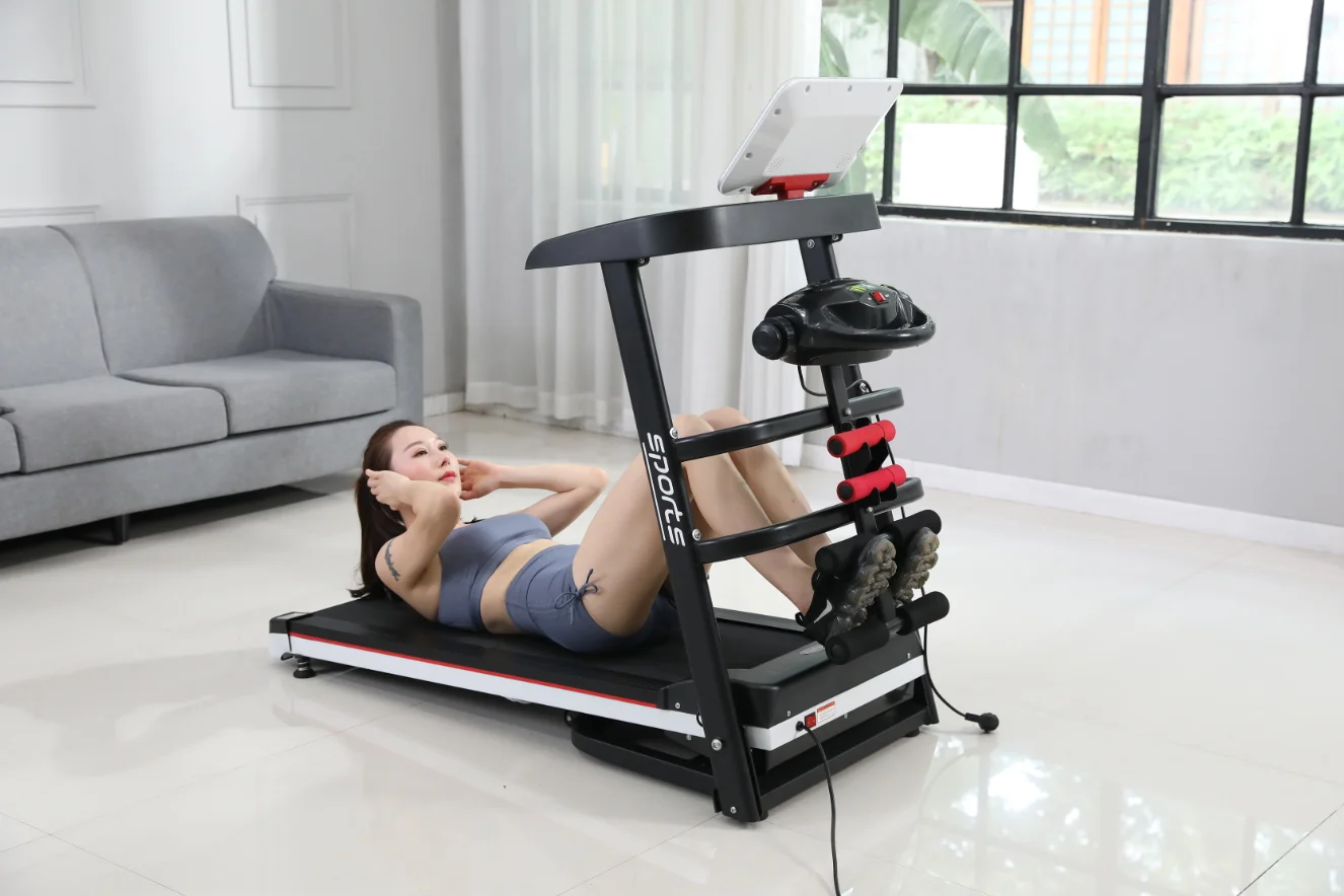 Высококачественное китайское оборудование для тренажерного зала, портативные беговые дорожки для дома, большая электрическая беговая дорожка